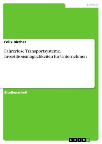 Fahrerlose transportsysteme - fahrerlose,