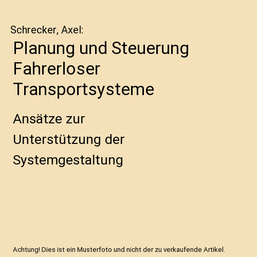 Planung und steuerung - planung,