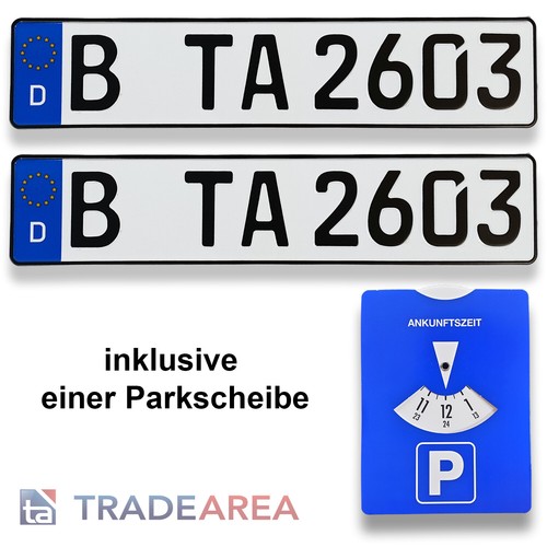 Standard autokennzeichen - 2,